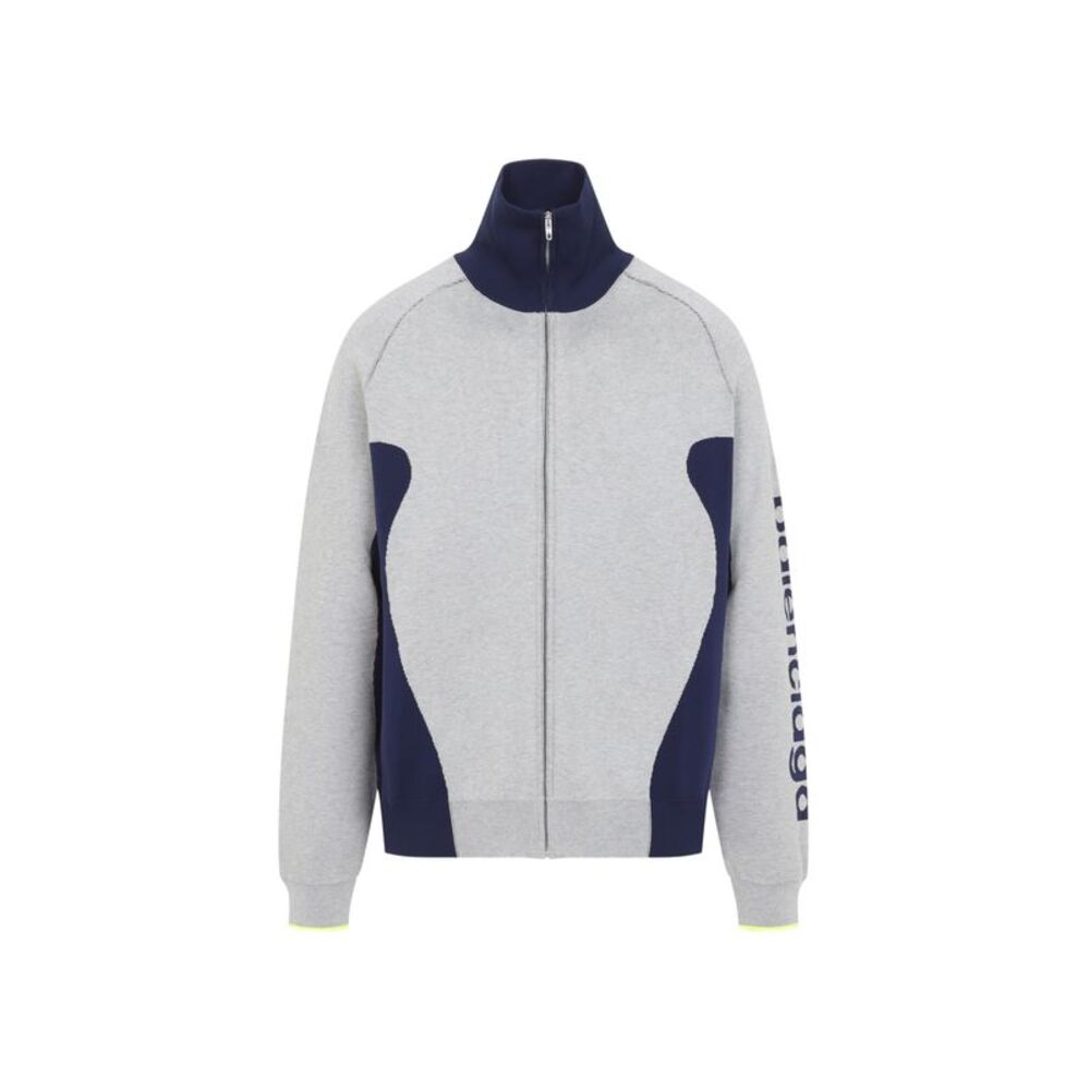 Balenciaga Knitted Zip Up Cardigan Men